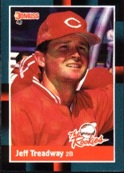 1988 Donruss Rookies Baseball Cards    017      Jeff Treadway